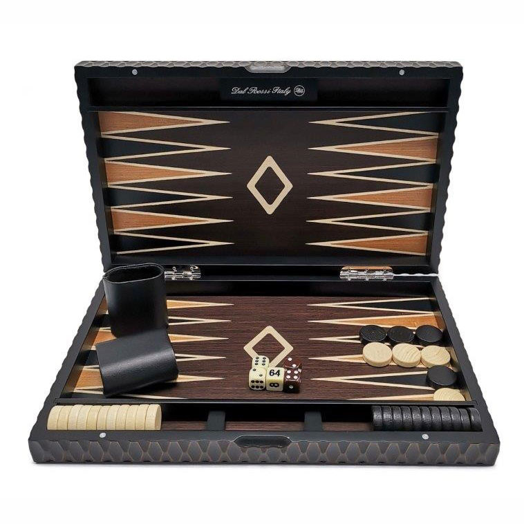 Dal Rossi European 15' Backgammon Set